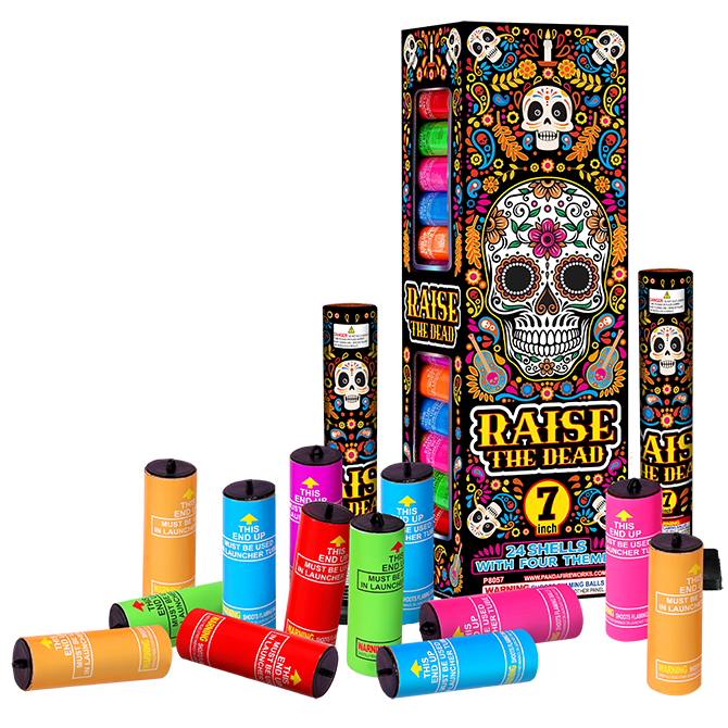 7" RAISE THE DEAD SHELLS - 24 Pack - (3/4/6)