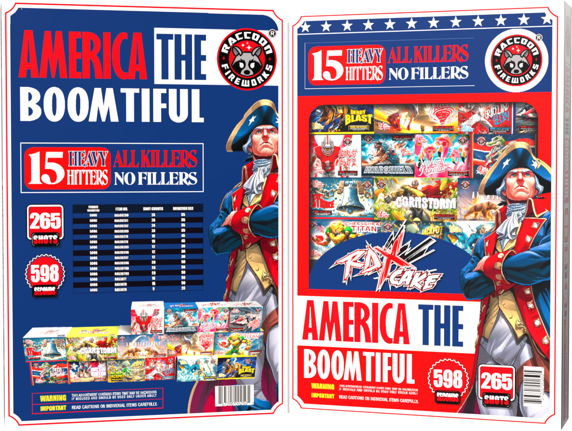 AMERICA THE BOOMTIFUL RDX Assortment