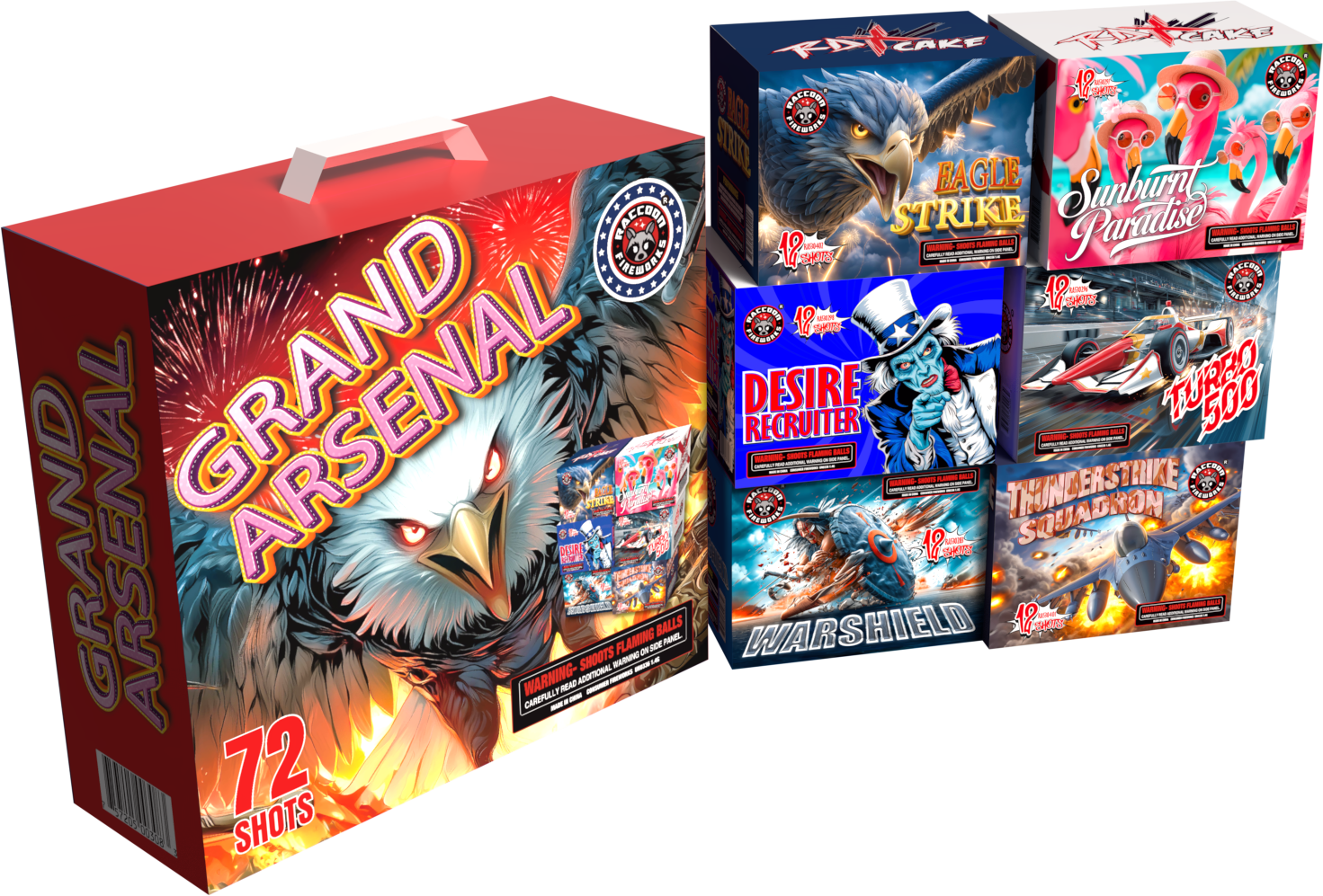 GRAND ARSENAL RDX CAKES - (2/6)