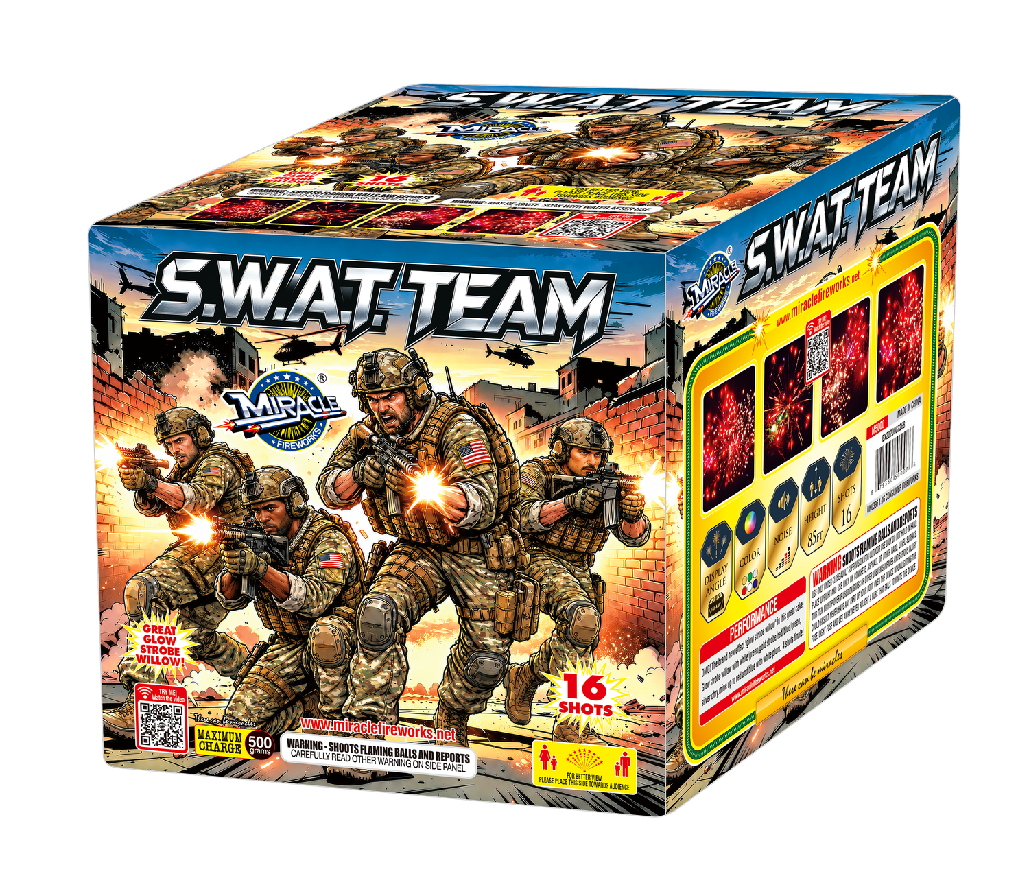 S.W.A.T TEAM - 16 SHOTS- (6/1)