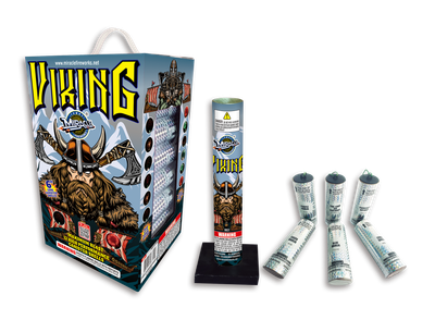 6" VIKING CANISTER SHELLS - (6/12)