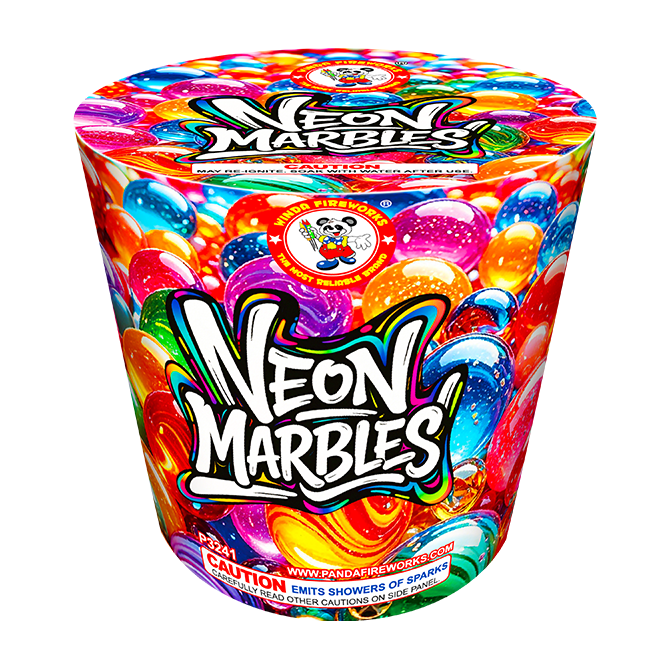 NEON MARBLES FOUNTAIN - (12/1)