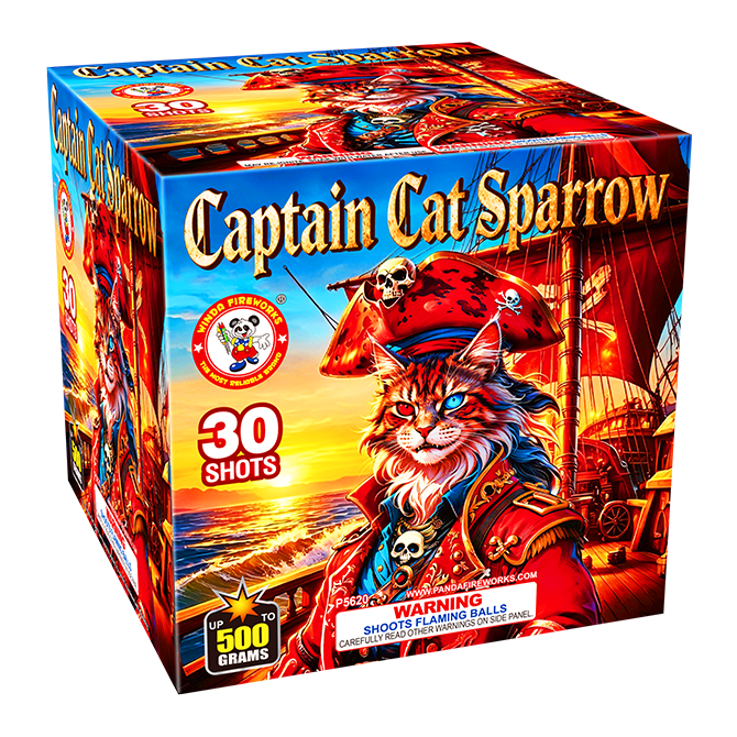 CAPTAIN CAT SPARROW - 30 SHOTS - (4/1)