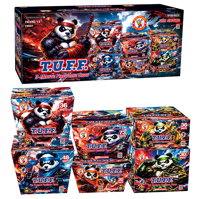 T.U.F.F CAKE ASSORTMENT - 253 SHOTS - (1/6)