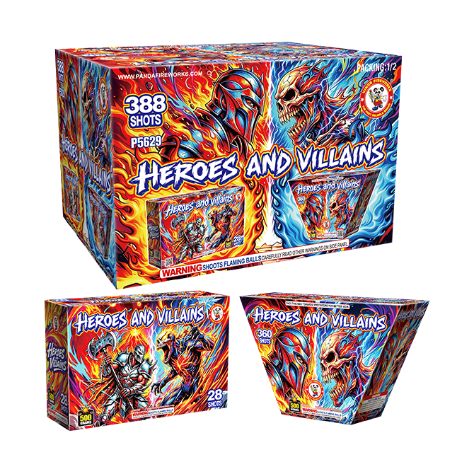 HEROES AND VILLAINS - 388 SHOTS - (2/2)