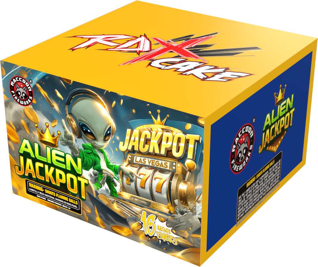 ALIEN JACKPOT - 16 SHOTS - (12/1)