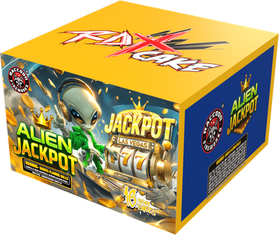 ALIEN JACKPOT - 16 SHOTS - (12/1)