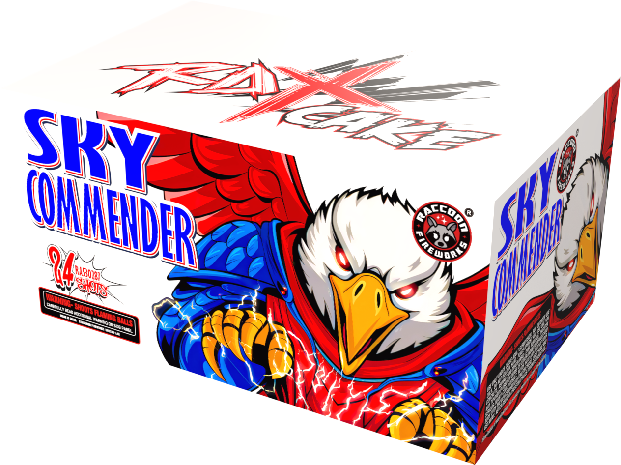 SKY COMMANDER - 24 SHOTS - (6/1)