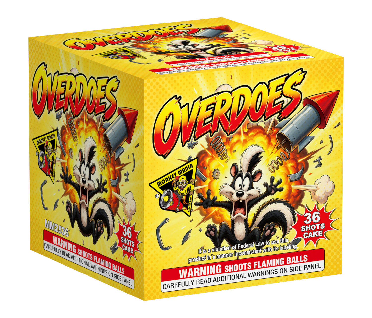 OVERDOSE - 36 SHOTS - (12/1)