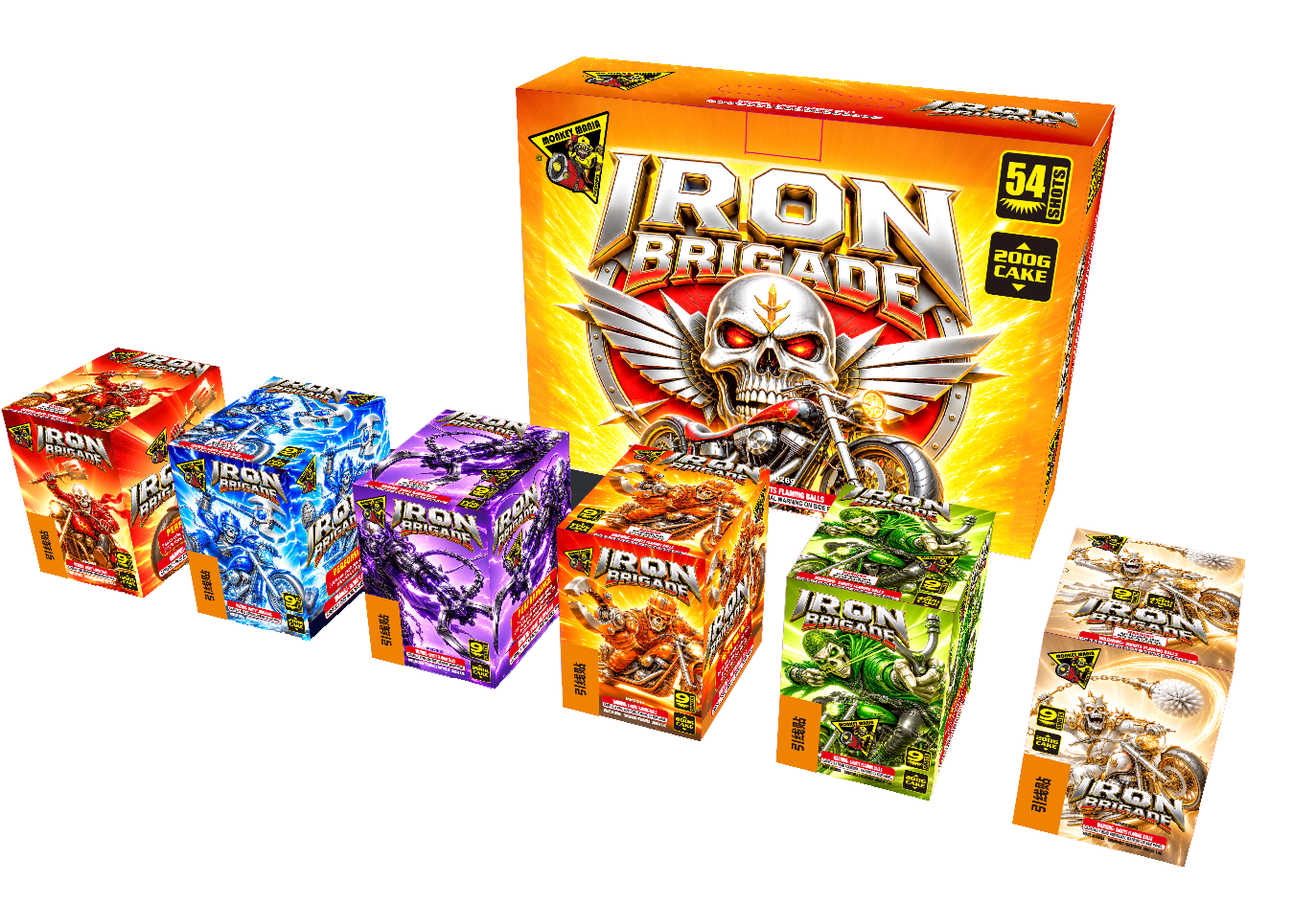 IRON BRIGADE CAKE ASSORTMENT - (3/6)