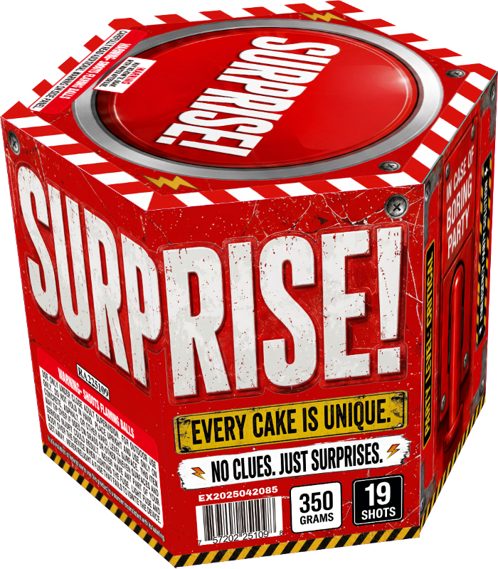 SURPRISE! - 19 SHOTS - (6/1)