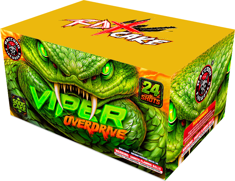 VIPER OVERDRIVE - 24 SHOTS - (8/1)