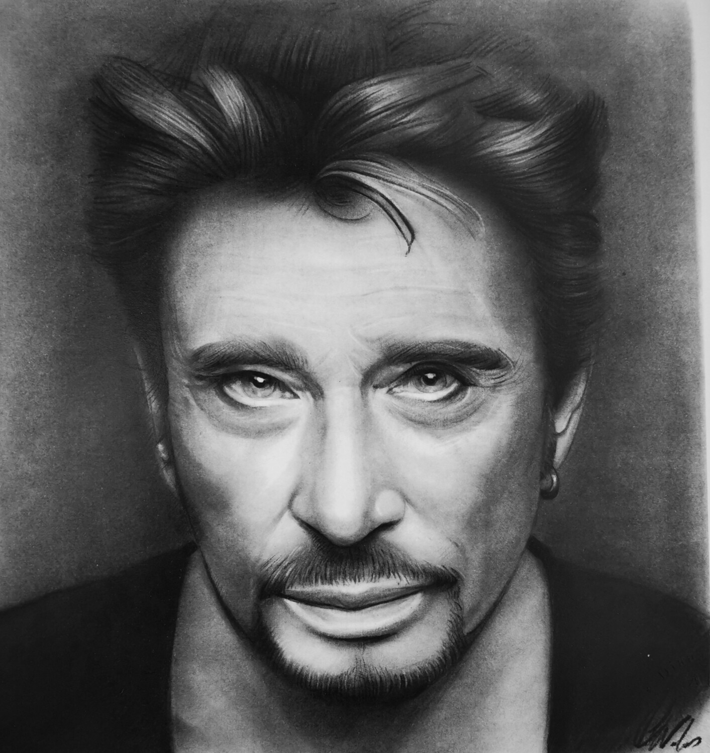 Johnny Hallyday /Limited edition print 1 /100 pieces
