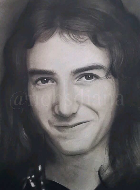 The portrait of John Deacon /Limited edition print