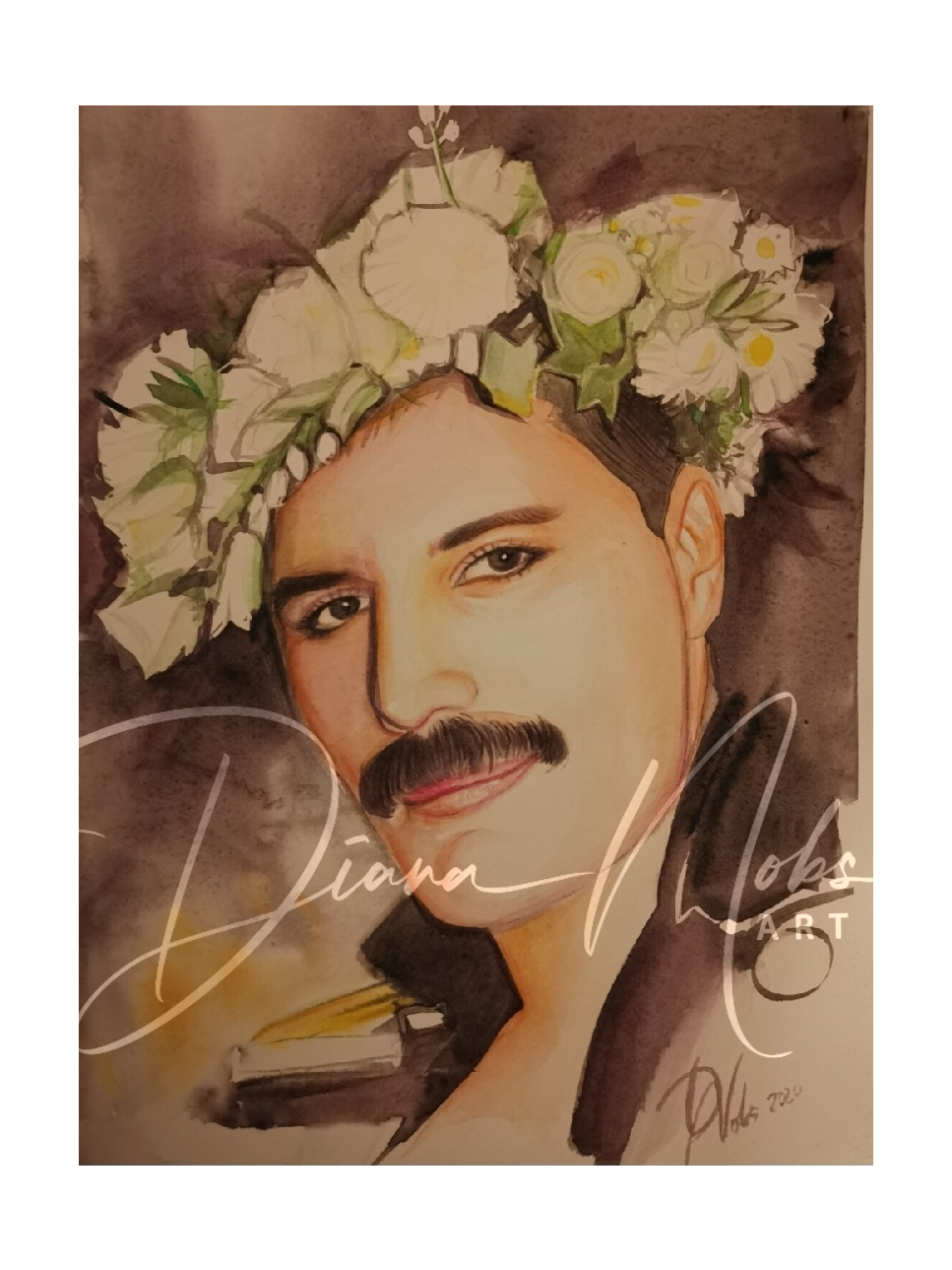 Freddie Mercury's portrait /Original