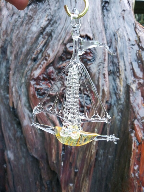 Small hanging sail boat