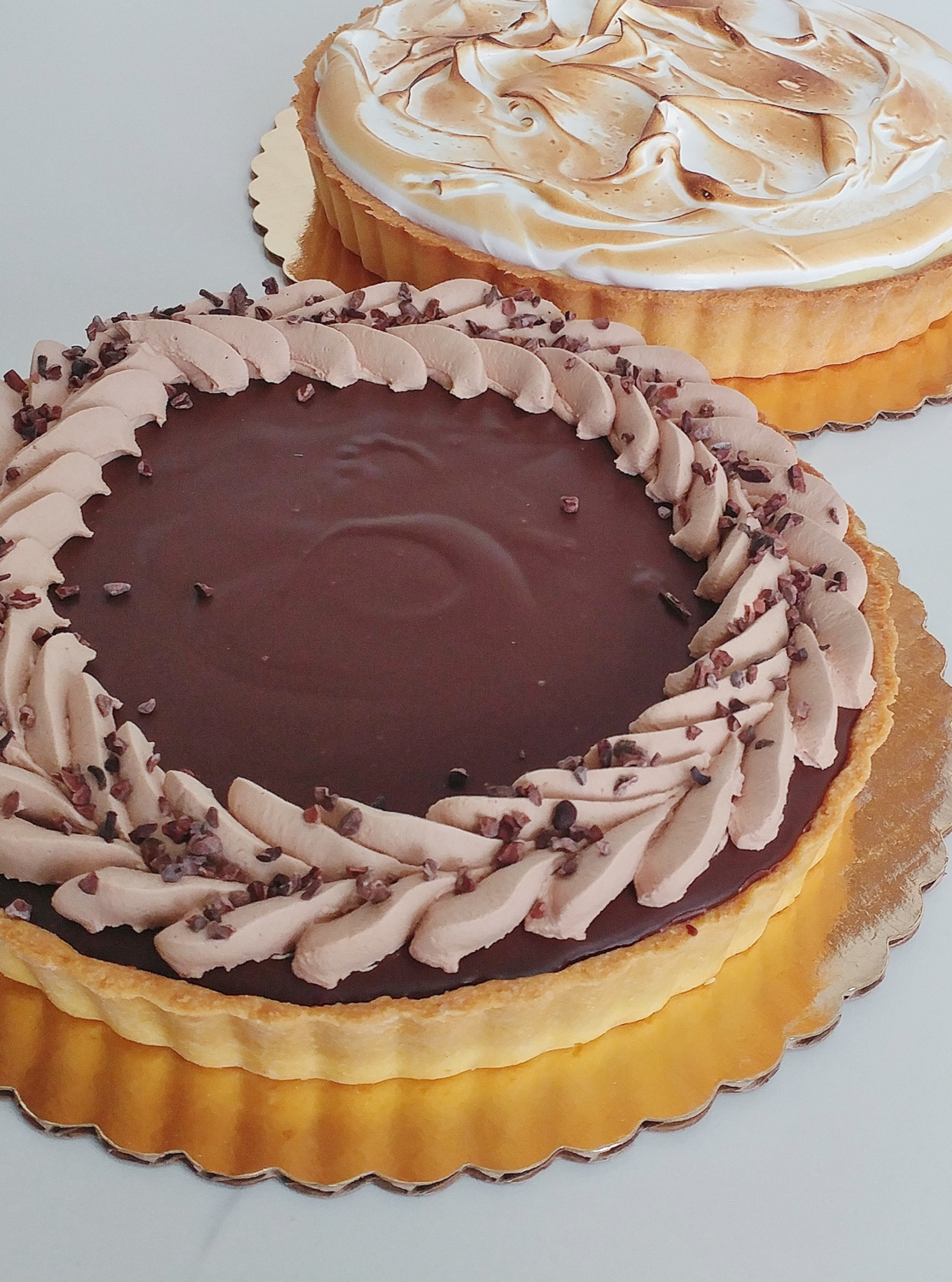 9&quot; Chocolate Almond Tart