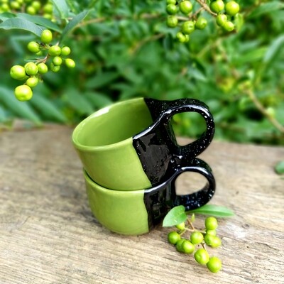 Espresso puodeliai "Miško pasaka", 2 vnt. Espresso puodeliai "Miško pasaka", 2 vnt.