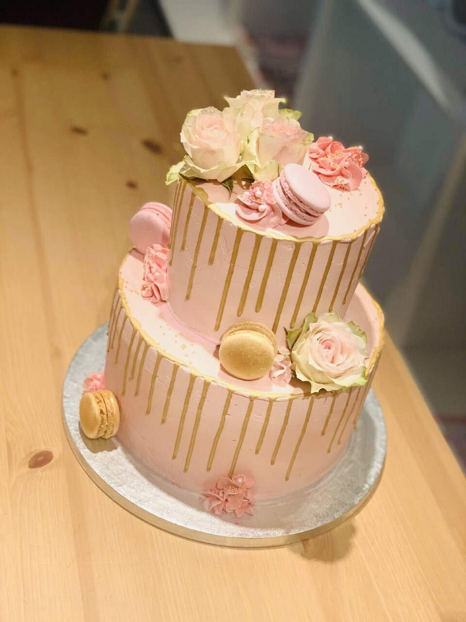 Drip Cake Rosé Goud