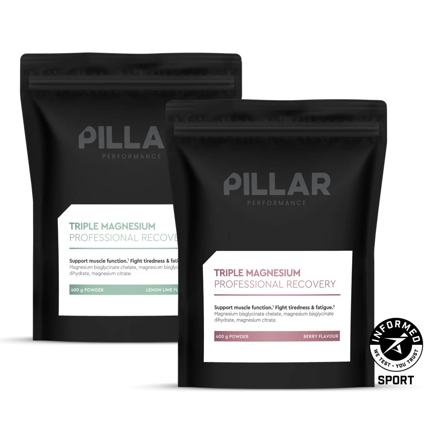 TRIPLE MAGNESIUM POWDER Professional Recovery | verschiedene Sorten TRIPLE MAGNESIUM POWDER Professional Recovery | verschiedene Sorten