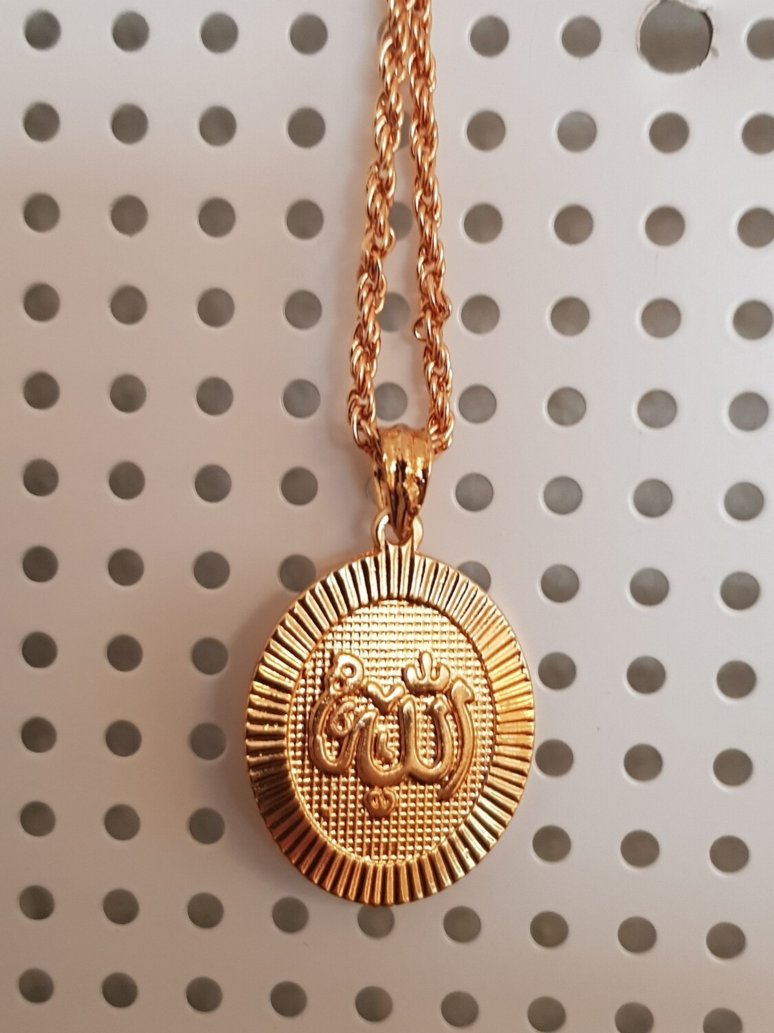 Neu Damen&amp;Herren Ketter Mit Allah schrift ketter 55cm