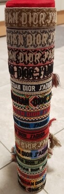 Freundschaftsarmband Stoff Armband Canvas besticktes Armband