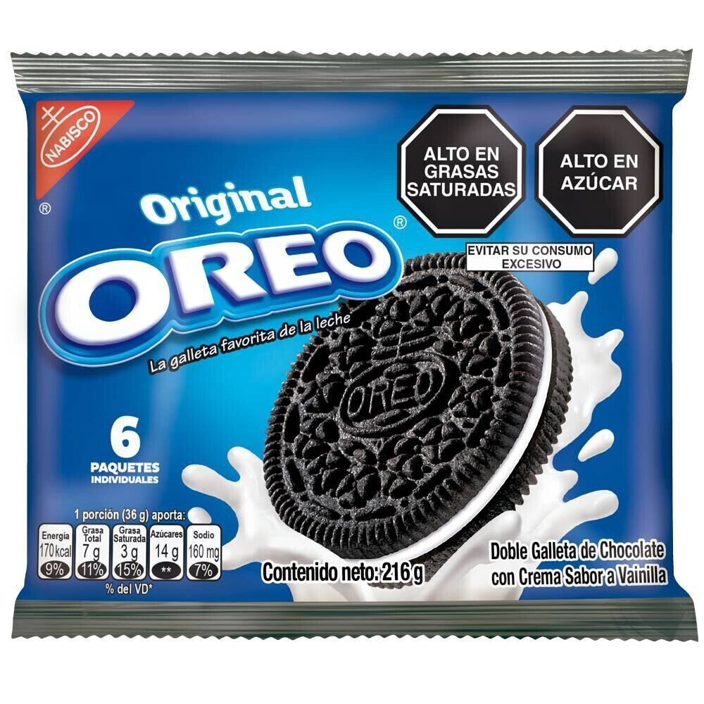 OREO CHOCOLOTE/AMERICANO/CAFE