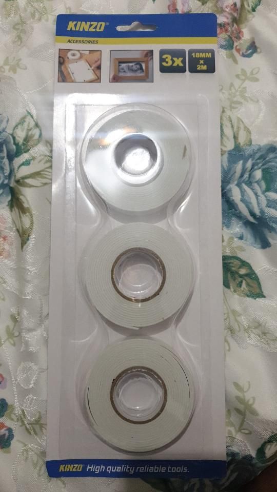 CINTA DOBLE CARA 18MM X 2M CINTA DOBLE CARA 18MM X 2M
