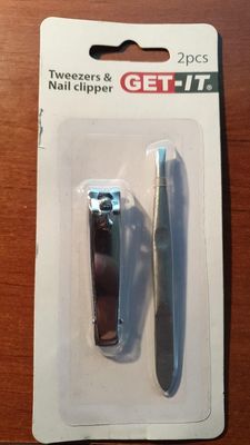 KIT CORTA UNAS PINZA 2PCS