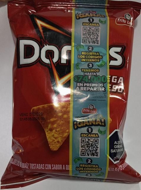 DORITOS MEGA QUESO DORITOS MEGA QUESO