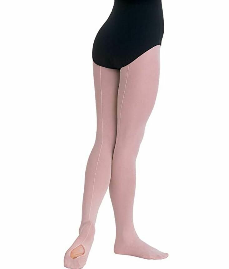 Seamed Pink Tights