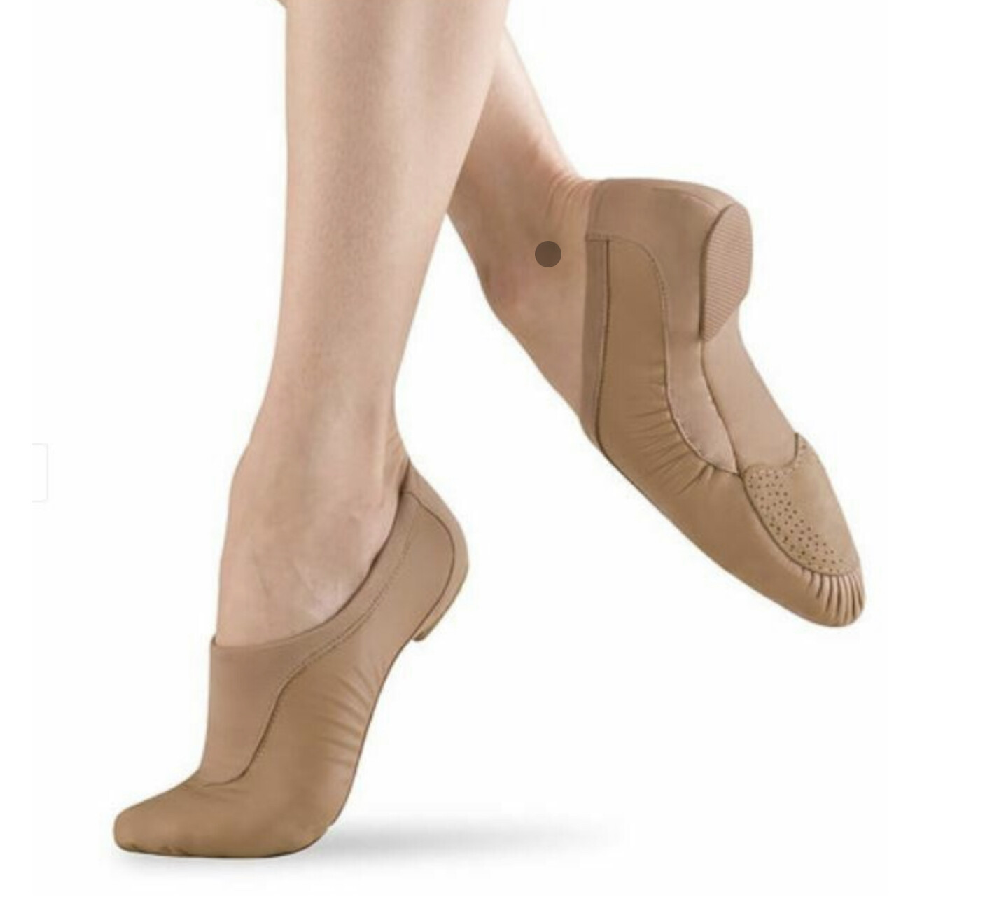 Child Tan Jazz Shoes