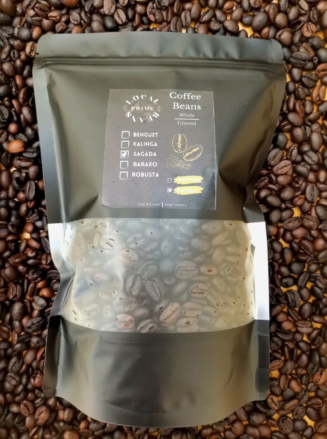 Sagada Coffee Beans 250g (whole)