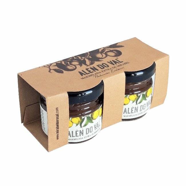 Pack Mini Mermelada Extra de Mirabel ALÉN DO VAL Bio (2 Ud. 30g.)