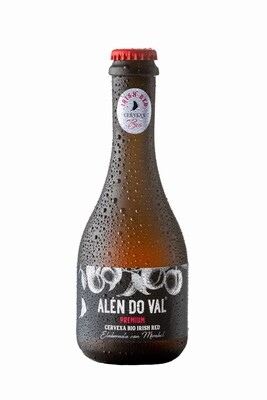 Cerveza Bio Irish Red con Mirabel ALÉN DO VAL PREMIUM 33cl