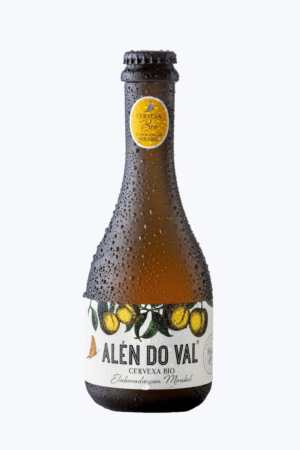 Cerveza Rubia con Mirabel ALÉN DO VAL 33cl