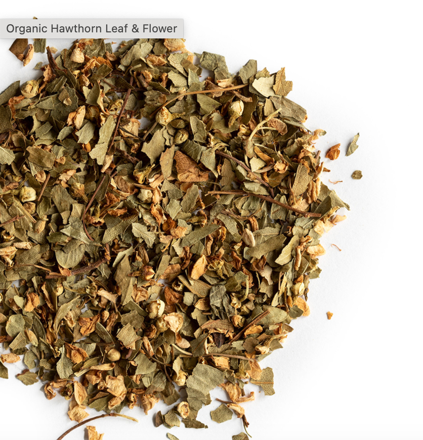 Hawthorn Leaf & Flowers, Wildcrafted