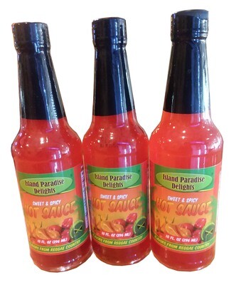 Jamaican Sweet & Spicy Hot Sauce - (3 Pack)