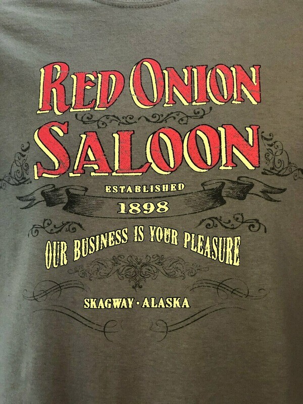 Gold Rush “Our Business is Your Pleasure” Tan  Short Sleeve T