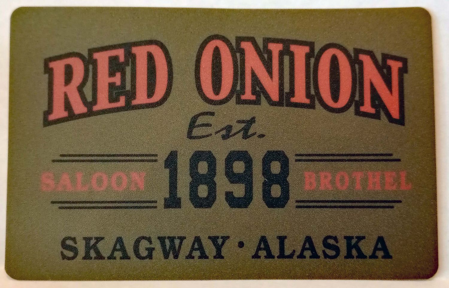 3.5 X  2.5 INCH STICKER