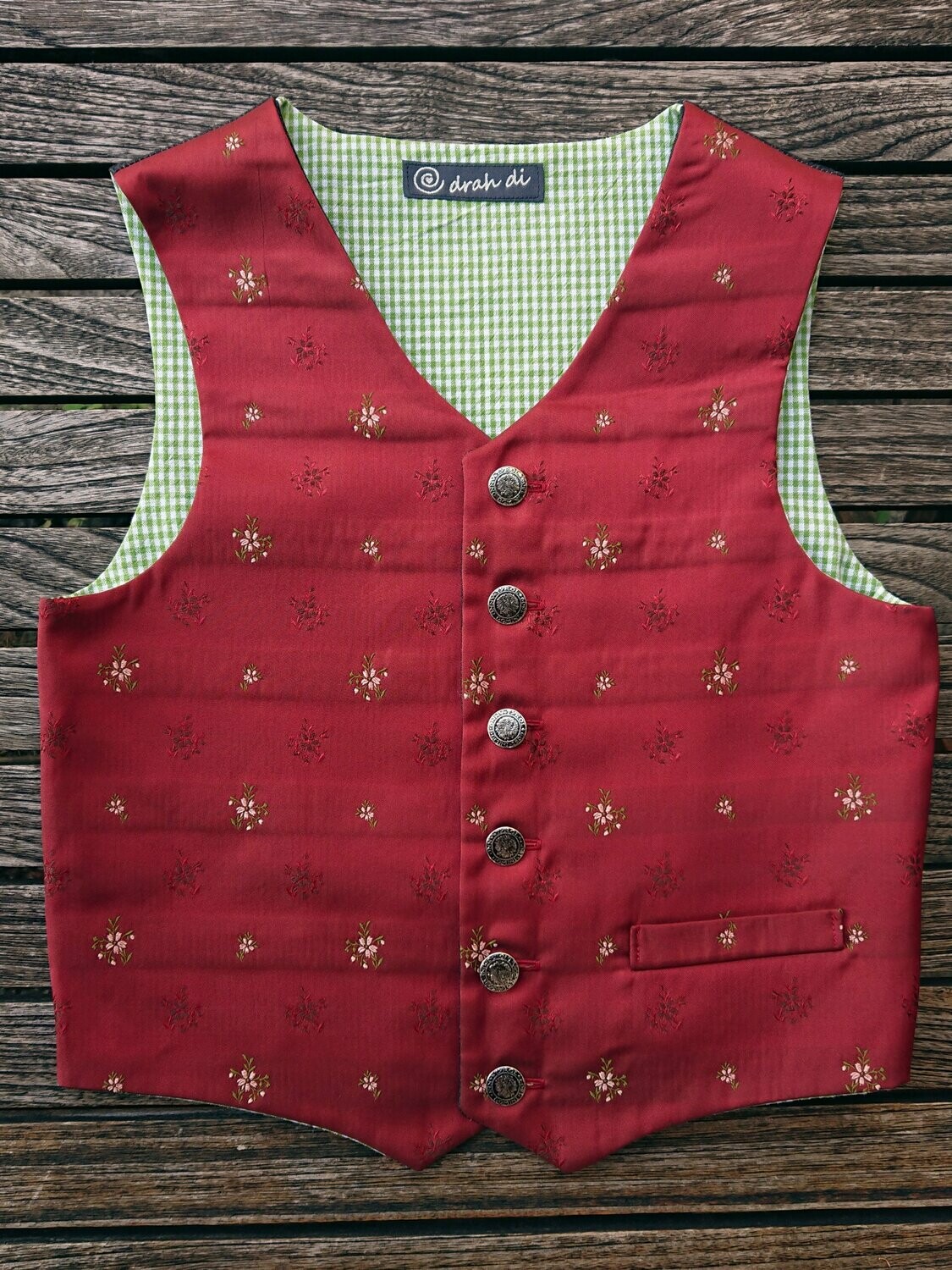 Gilet / Weste 
Gr. 122/128