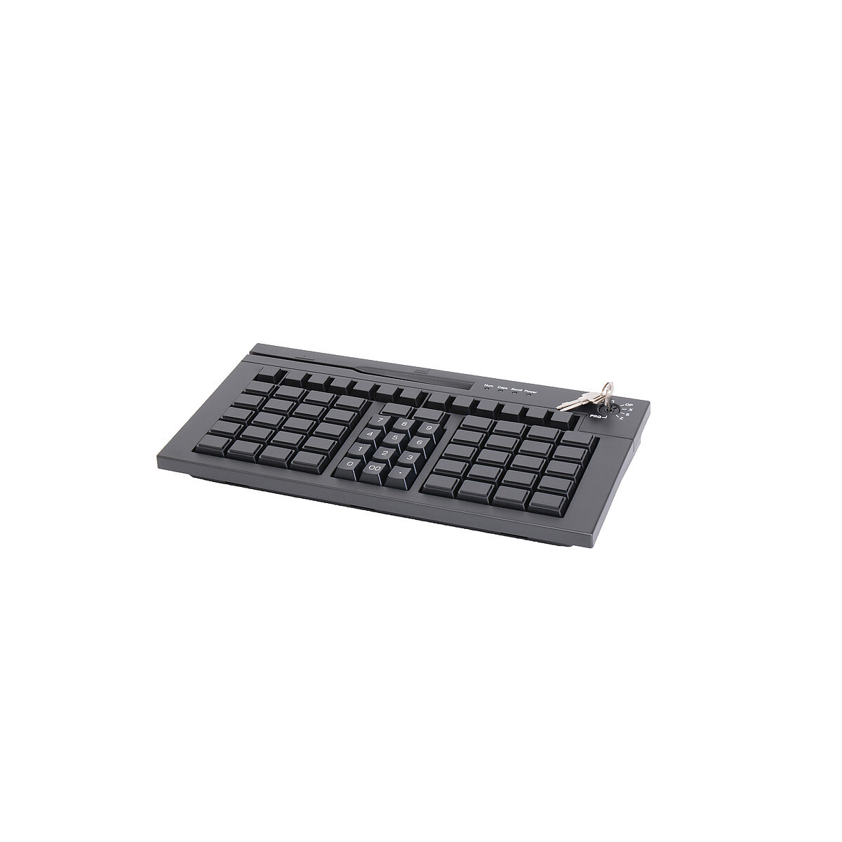 Программ. клавиатура Poscenter S67B 67 клавиш MSR ключ USB черная