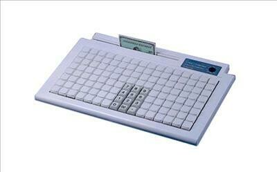 Программируемая клавиатура KB980AU,  128 клавиш, без считывателя, интерфейс USB, белый