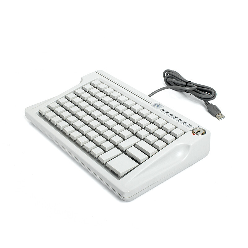 Программ. клавиатура LPOS-084-M12 USB 84 клавиши ридер 2 дор. белый