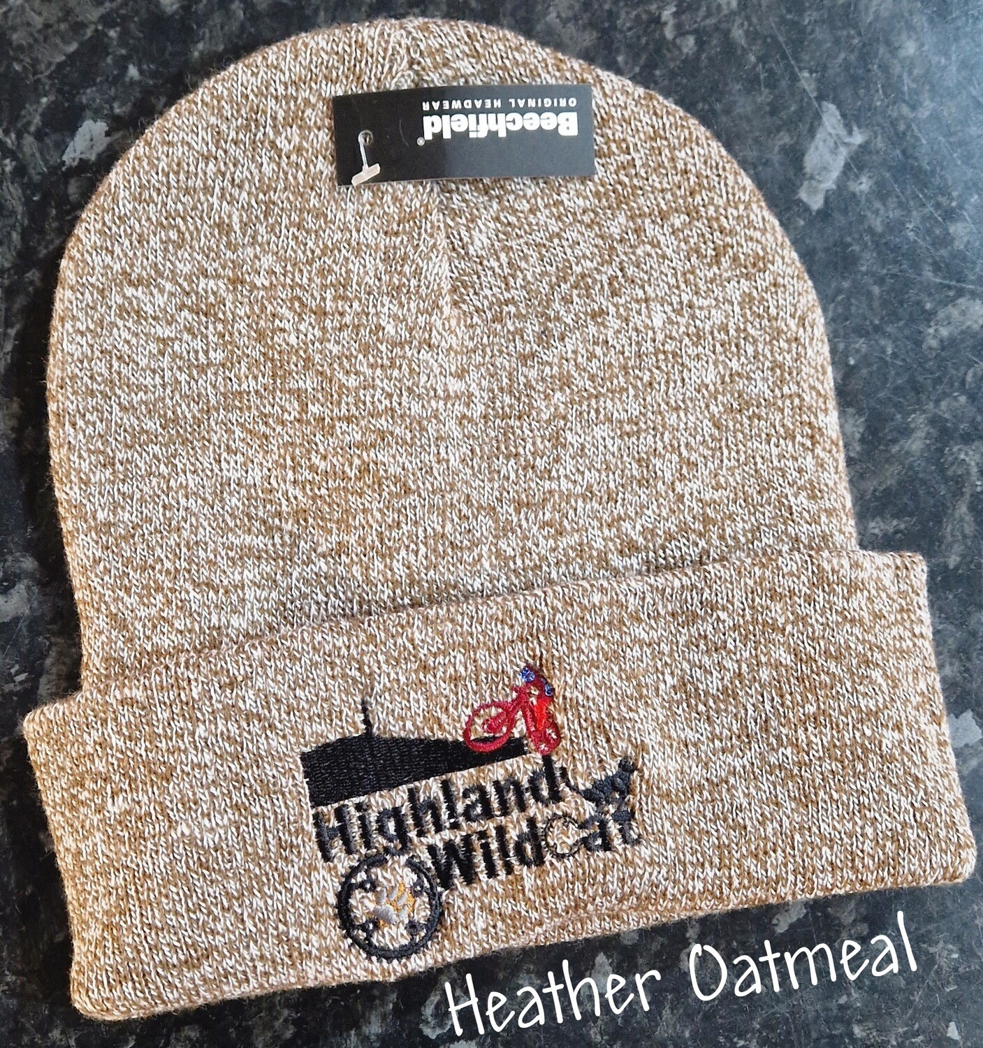 Highland Wildcat Logo Beanie