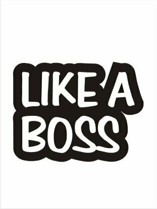 like a boss