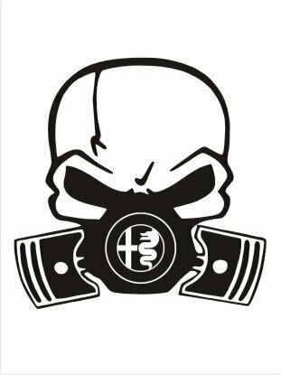 Skull Alfa Romeo