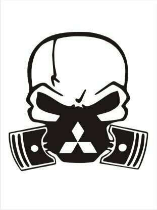 Skull Mitsubishi