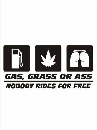 Nobody ride for free