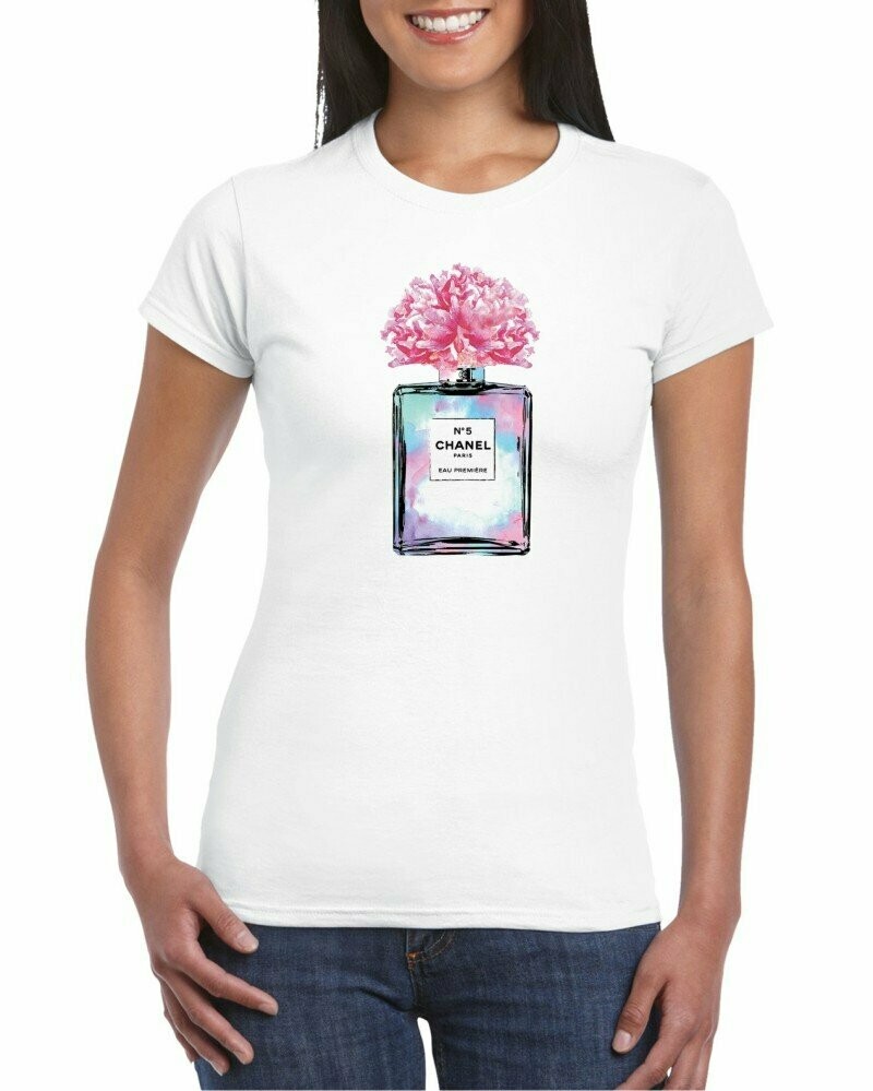 CHANEL PINK FLOWERS